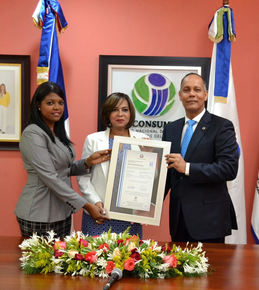 Pro Consumidor logra certificación NORTIC A2; por la transparencia y estandarización de su portal web