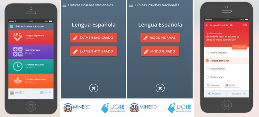 Ministerio de Educación lanza APP para el repaso de Pruebas Nacionales