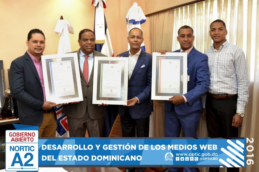 OPTIC entrega tres certificaciones NORTIC a MIDEREC