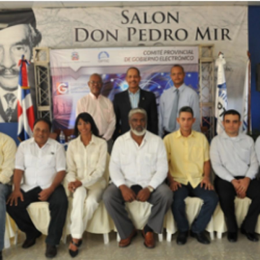 OPTIC Juramenta Comité Provincial de Gobierno Electrónico de la Provincia San Pedro de Macorís
