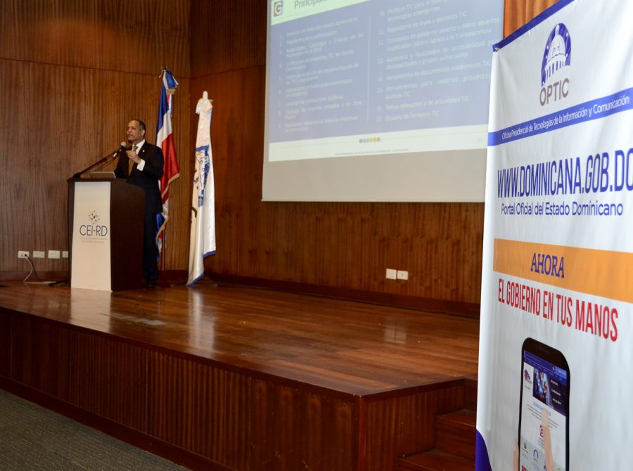 OPTIC realiza lanzamiento Portal del Estado Dominicano