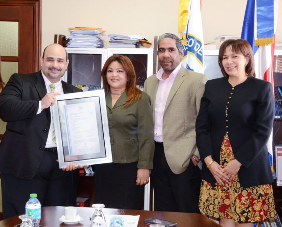 OPTIC certifica portal web del Ministerio de Interior y Policía