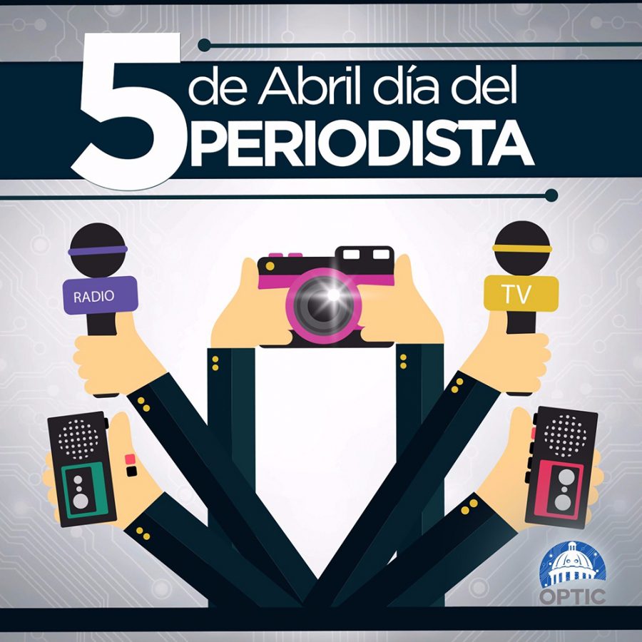 OPTIC reconoce labor de periodistas en su día