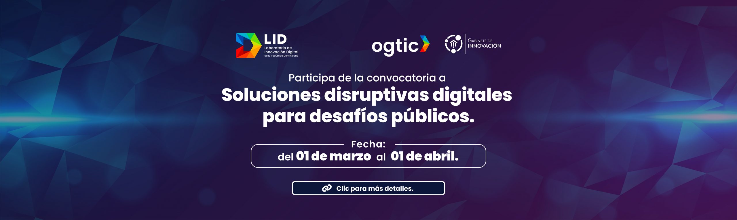 La OGTIC abre convocatoria para innovar los servicios digitales en las instituciones públicas