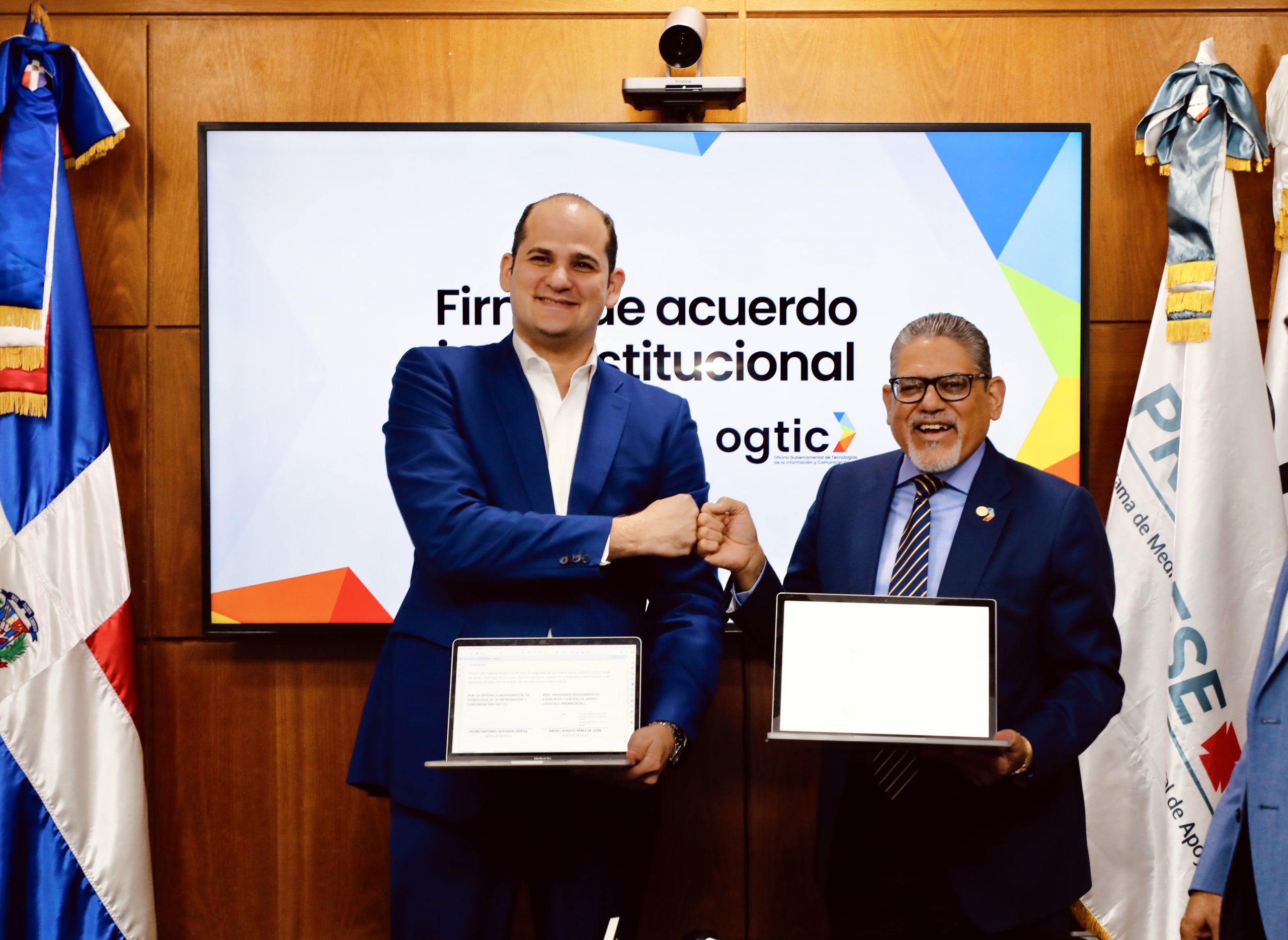 PROMESE/CAL y la OGTIC firman acuerdo mejorará servicios ciudadanos a través de las TIC