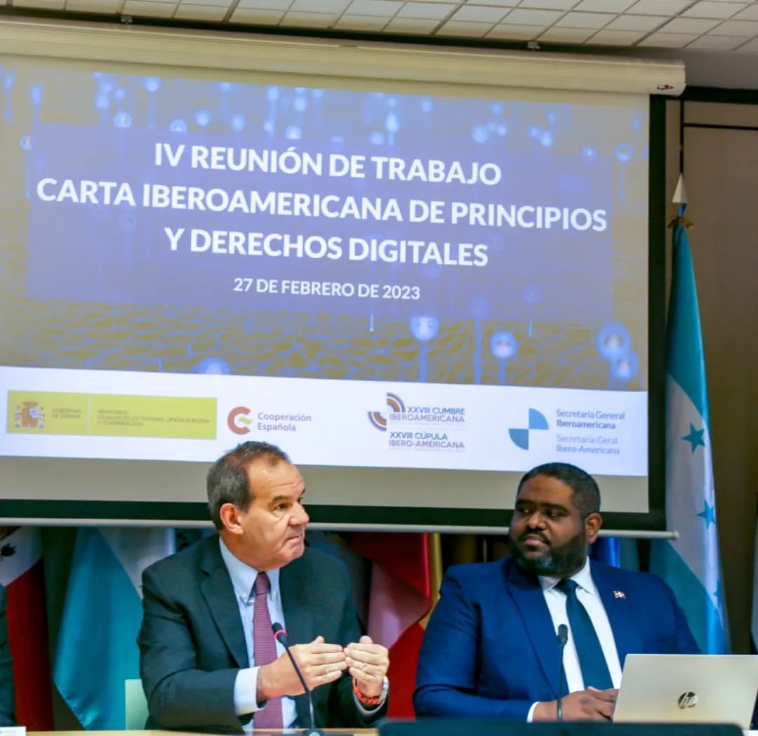 RD participa en IV Reunión de Trabajo para el desarrollo de una Carta Iberoamericana de Principios y Derechos Digitales