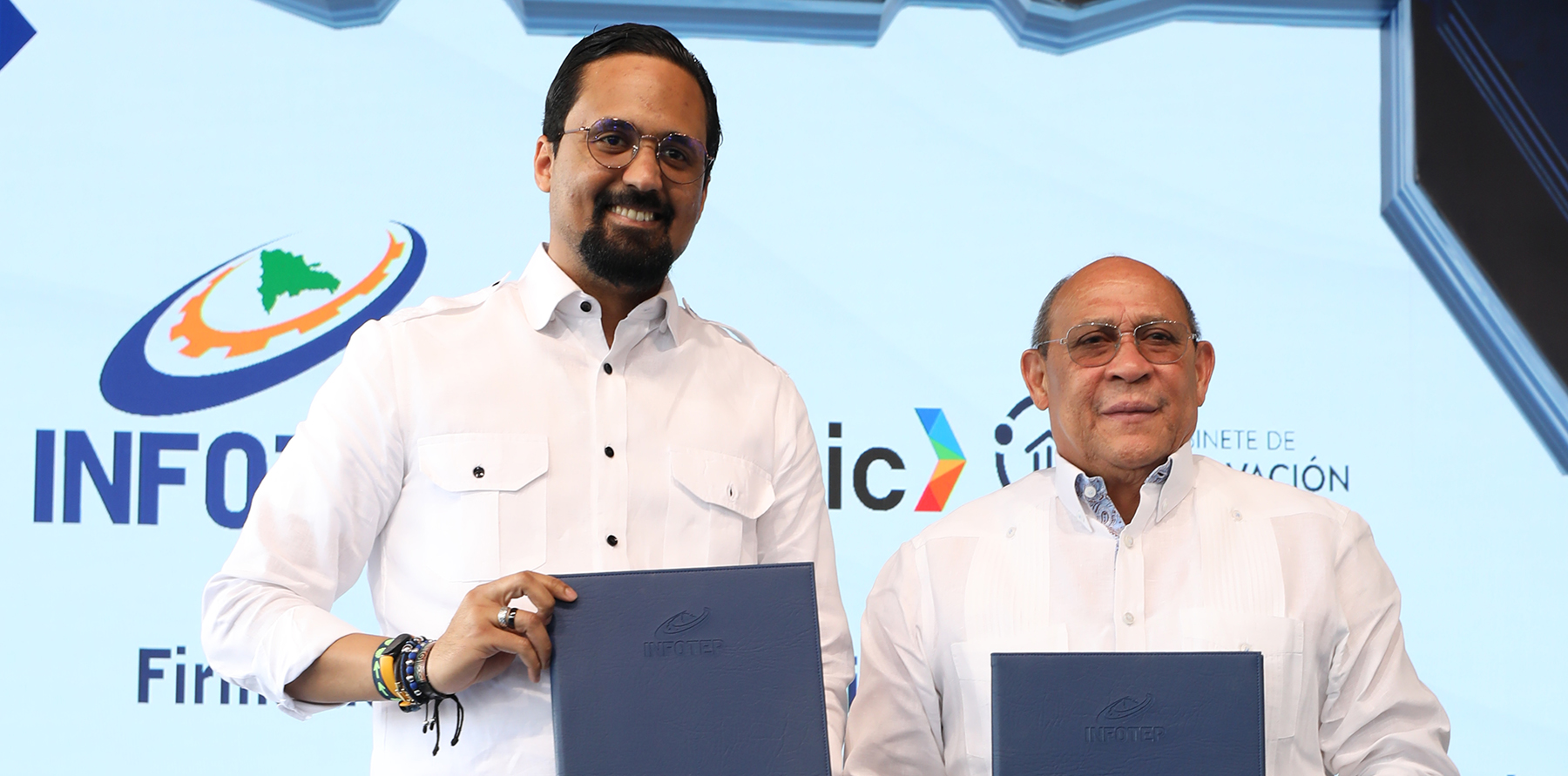 INFOTEP y OGTIC firma acuerdos interinstitucionales en el marco de la feria INNOVATEP