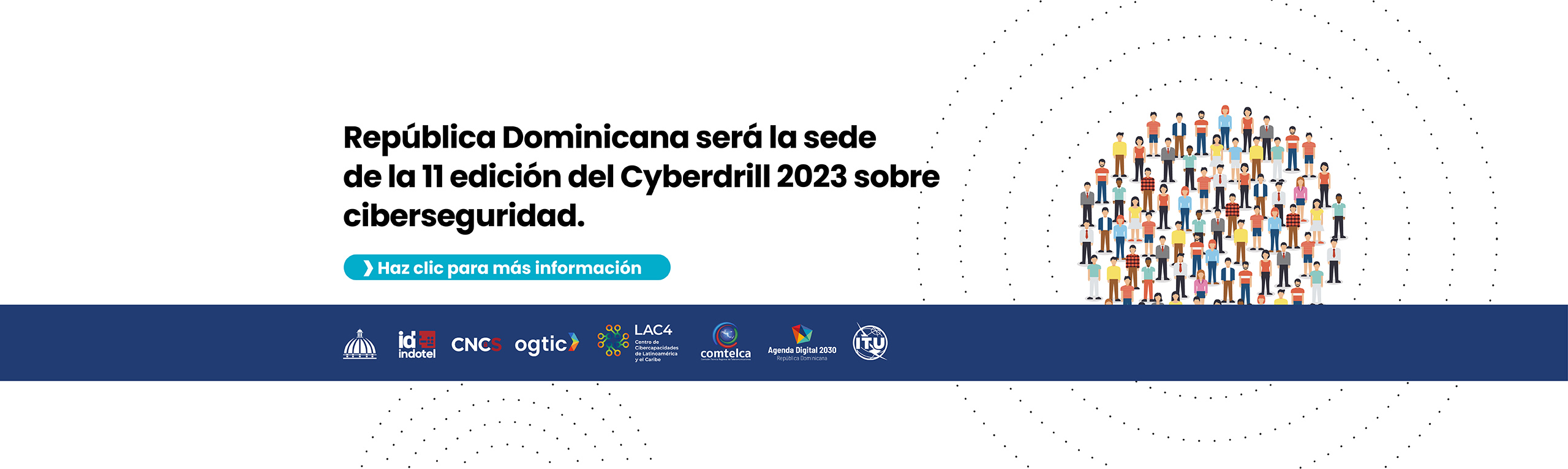 República Dominicana será la sede de la 11 edición del Cyberdrill 2023 sobre ciberseguridad