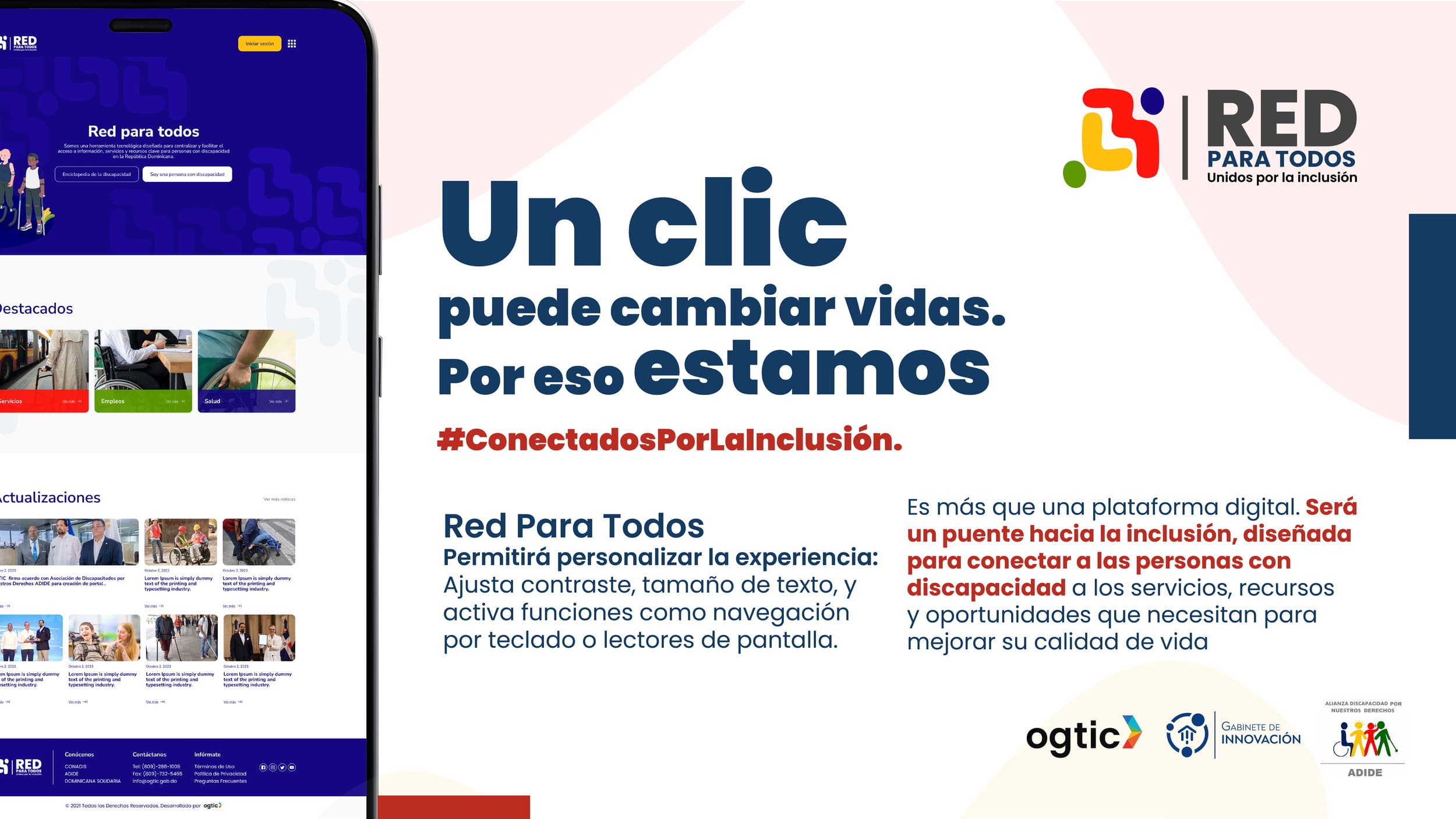 Red para Todos: un puente de esperanza e inclusión entre OGTIC y ADIDE.