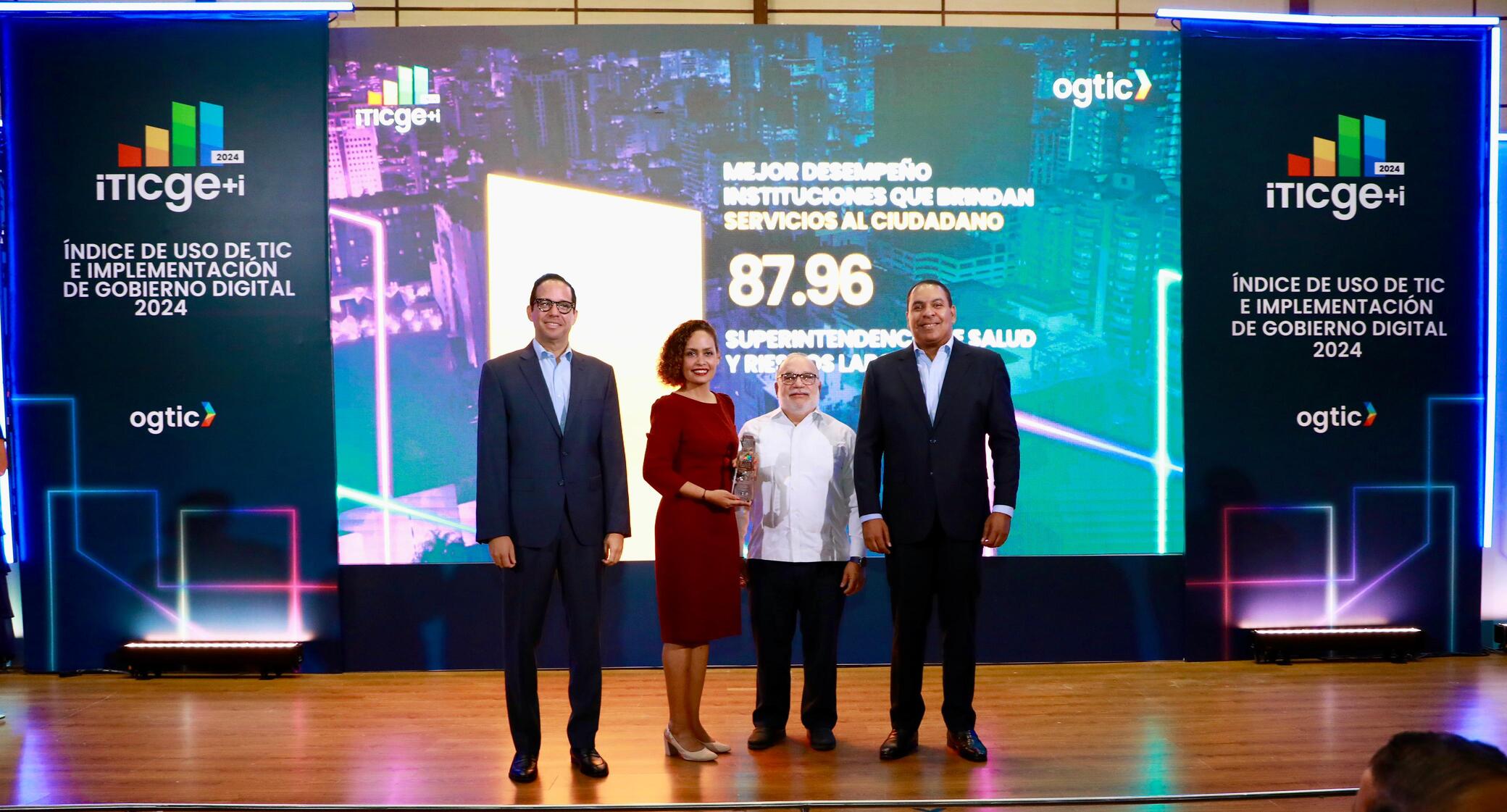 OGTIC premia avances en transformación digital e innovación gubernamental 