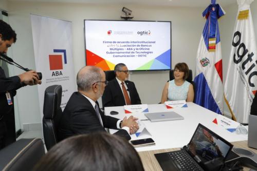 ABA y OGTIC firman acuerdo de cooperación
